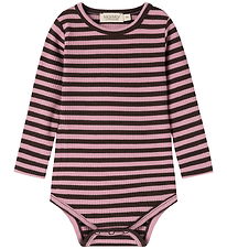 MarMar Body l/æ - Modal/Rib - Heather Stripe