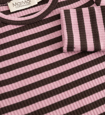 MarMar Body l/æ - Modal/Rib - Heather Stripe