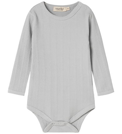 MarMar Body l/æ - Modal/Rib - Benedicte -  Blue Haze