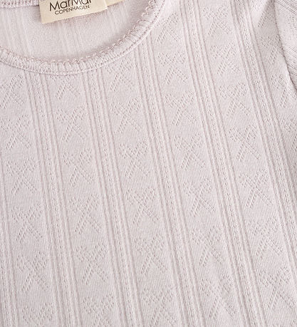 MarMar Bluse - Modal/Pointelle - Tamra - Violet Dust