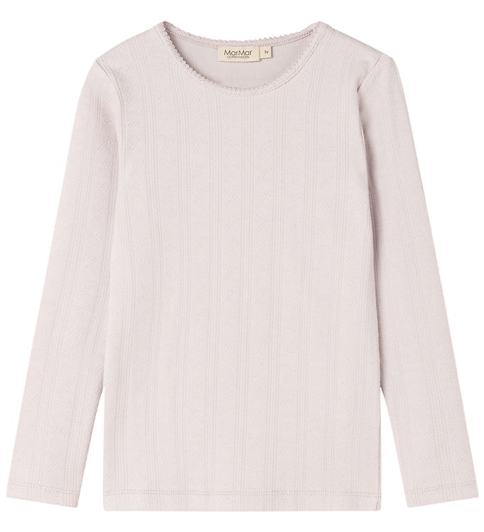 MarMar Bluse - Modal/Pointelle - Tamra - Violet Dust