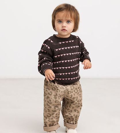 MarMar Bluse - Uld/Bomuld - Torin B -  Rose Frosting Hearts