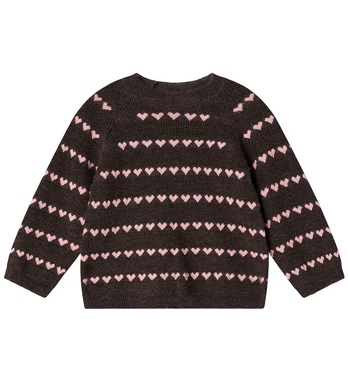 MarMar Bluse - Uld/Bomuld - Torin B - Rose Frosting Hearts