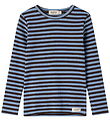 MarMar Bluse - Modal/Rib - Blue Heaven Stripe