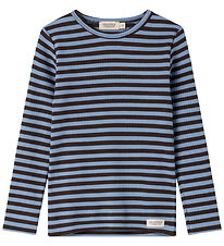 MarMar Bluse - Modal/Rib - Blue Heaven Stripe