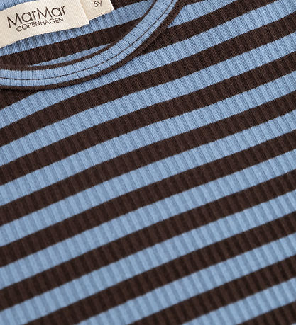 MarMar Bluse - Modal/Rib - Blue Heaven Stripe