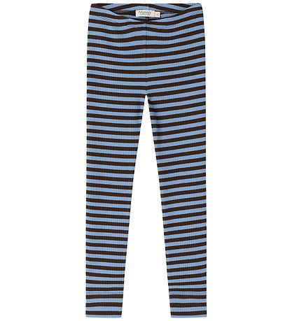 MarMar Leggings - Modal/Rib - Blue Heaven Stripe