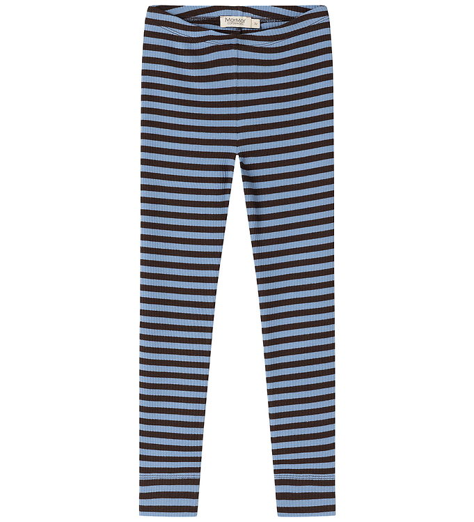 MarMar Leggings - Modal/Rib - Blue Heaven Stripe