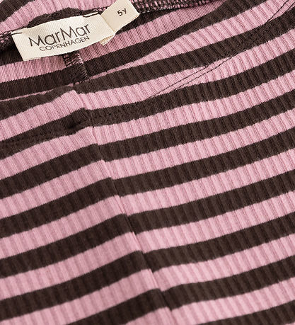 MarMar Leggings - Modal/Rib - Heather Stripe