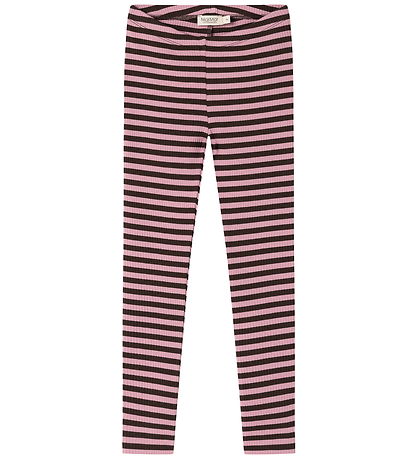 MarMar Leggings - Modal/Rib - Heather Stripe