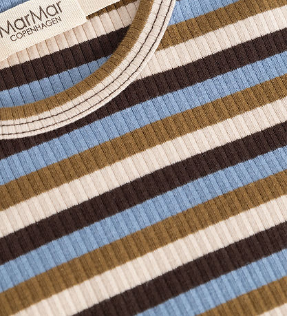 MarMar Bluse - Modal/Rib - Stripes