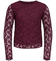 Kids Only Bluse - KogLeika - Lace - Noos - Fig