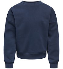 Kids Only Sweatshirt - Noos - KogSweat - Night Sky/Birch/Houston