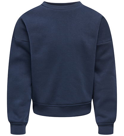 Kids Only Sweatshirt - Noos - KogSweat - Night Sky/Birch/Houston