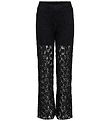 Kids Only Bukser - KogLeoka - Straight Lace - Black