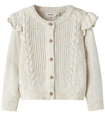 Lil Atelier Cardigan - Strik - NmfGalto - Kab - Turtledove