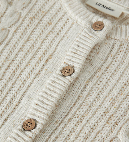 Lil Atelier Cardigan - Strik - NmfGalto - Kab - Turtledove
