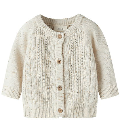 Lil Atelier Cardigan - Strik - NmfGalto - Kab - Turtledove
