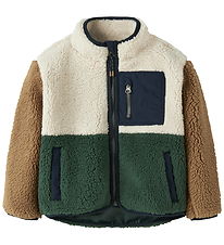 Name It Fleecejakke - NmmMacey - Teddy - Noos - Jungle Green