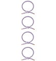 Name It Hårelastikker - 4-pak - NkfNarise - Heirloom Lilac