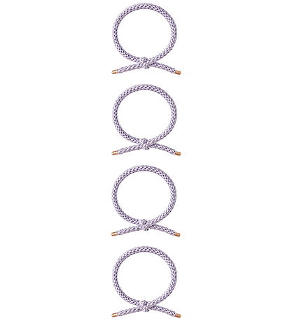 Name It Hårelastikker - 4-pak - NkfNarise - Heirloom Lilac