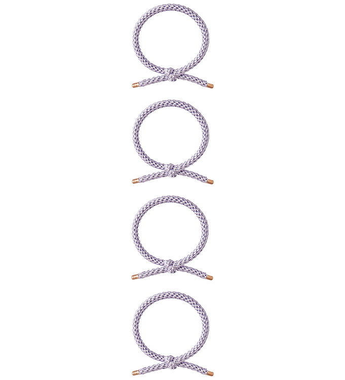 Name It Hårelastikker - 4-pak - NkfNarise - Heirloom Lilac
