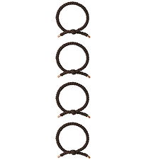 Name It Hårelastikker - 4-pak - NkfNarise - Chocolate Plum