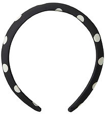 Name It Hårbøjle - NkfNolina - Black/Dots In Antique White