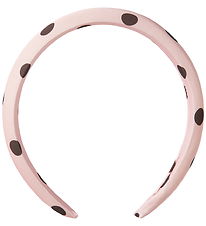 Name It Hårbøjle - NkfNolina - Black/Dots In Chocolate Plum