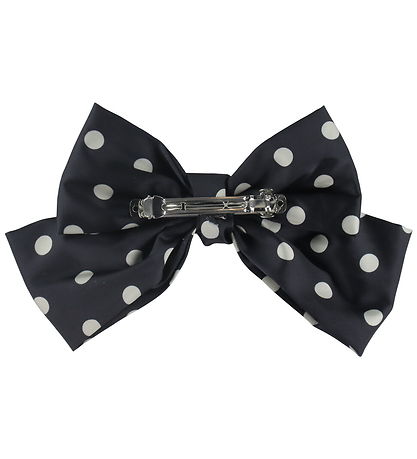 Name It Hårspænde - NkfNolina - Black/Dots In Antique White