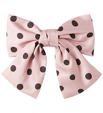 Name It Hårspænde - NkfNolina - Lotus/Dots In Chocolate Plum