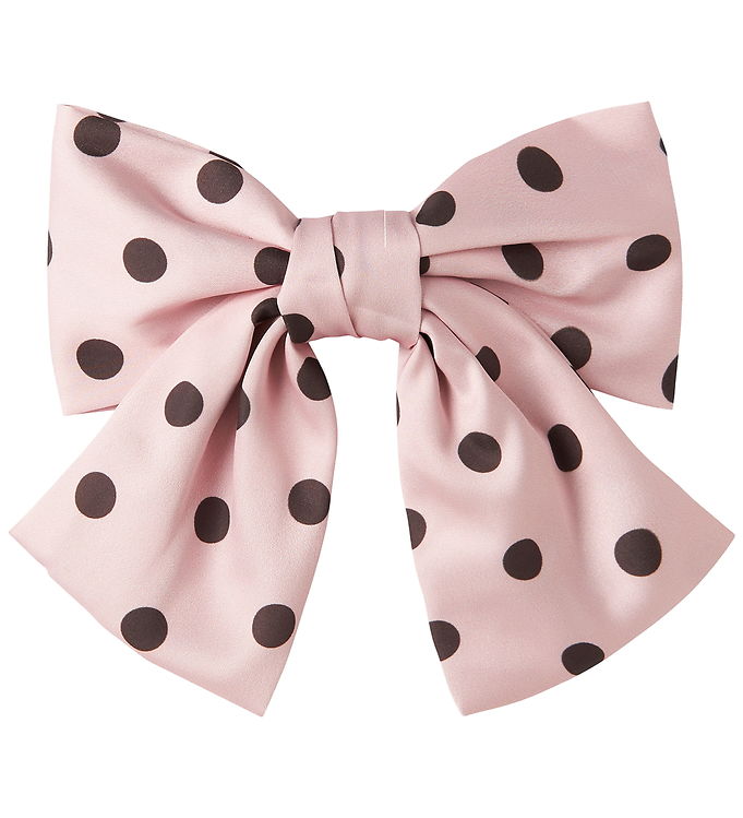 Name It Hårspænde - 15 cm - NkfNolina - Lotus/Dots In Chocolate
