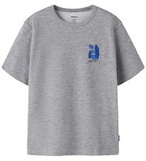 Name It T-Shirt - NkmNeil - Grey Melange