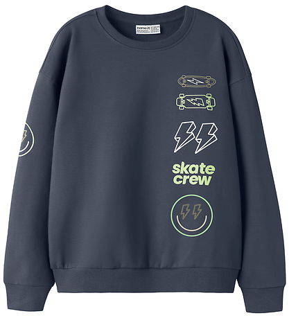 Name It Sweatshirt - NkmNoble - Ombre Blue