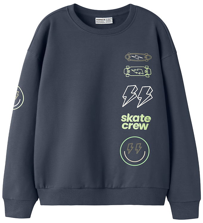 Name It Sweatshirt - NkmNoble - Ombre Blue
