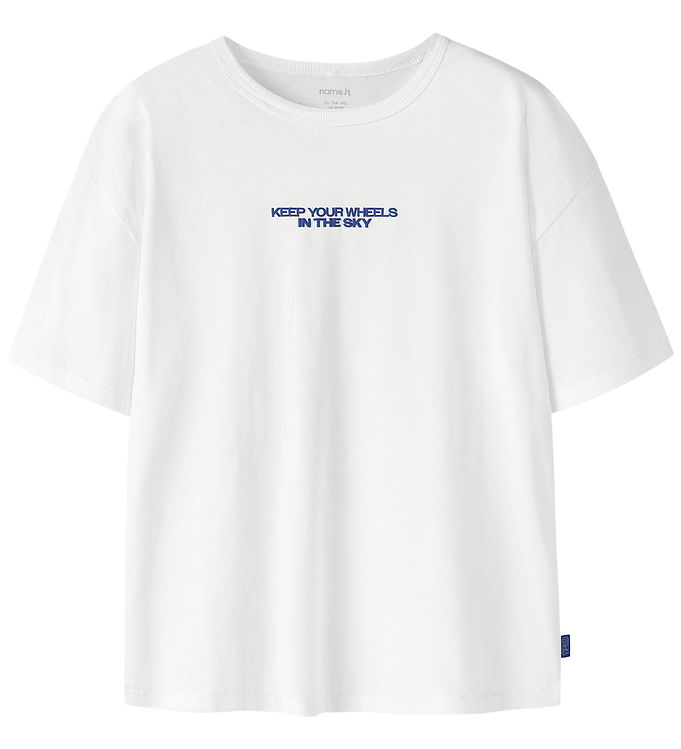 Name It T-shirt - NkmNico - Cloud Dancer