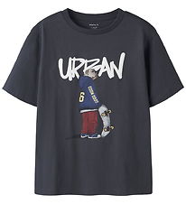 Name It T-shirt - NkmNael - Ombre Blue
