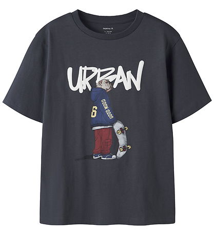 Name It T-shirt - NkmNael - Ombre Blue
