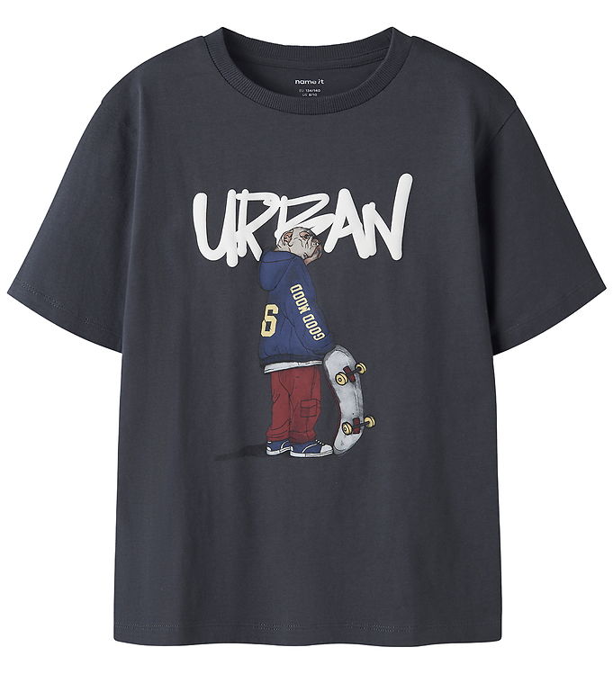 Name It T-shirt - NkmNael - Ombre Blue