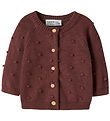 Name It Cardigan - NbfNasha - Strik - Wild Ginger