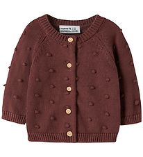 Name It Cardigan - NbfNasha - Strik - Wild Ginger