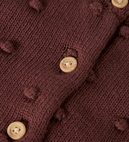 Name It Cardigan - NbfNasha - Strik - Wild Ginger