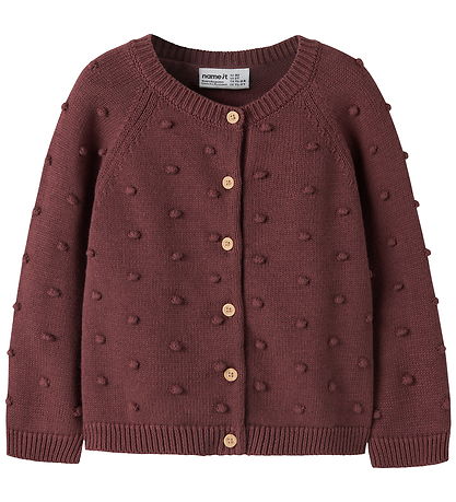 Name It Cardigan - Strik - NmfNasha - Wild Ginger