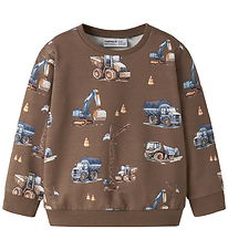 Name It Sweatshirt - NmmNelson - Brown Lentil