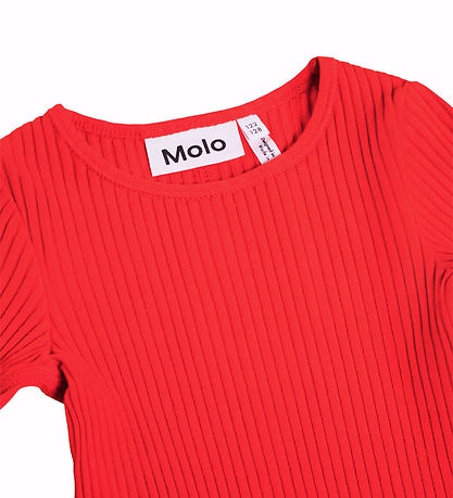 Molo Bluse - Rib - Rochelle - Ruby Red