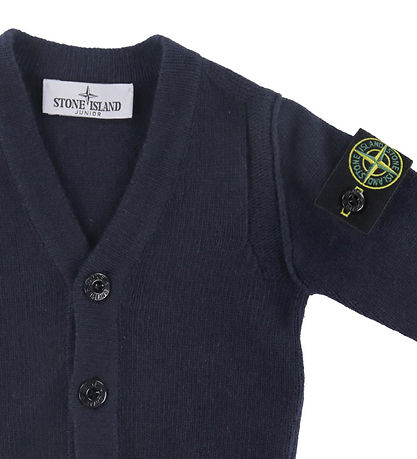 Stone Island Gaveæske - Cardigan/Hue/Tæppe - Strik - Navy Blue