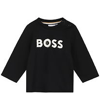 BOSS T-shirt - Sort m. Print
