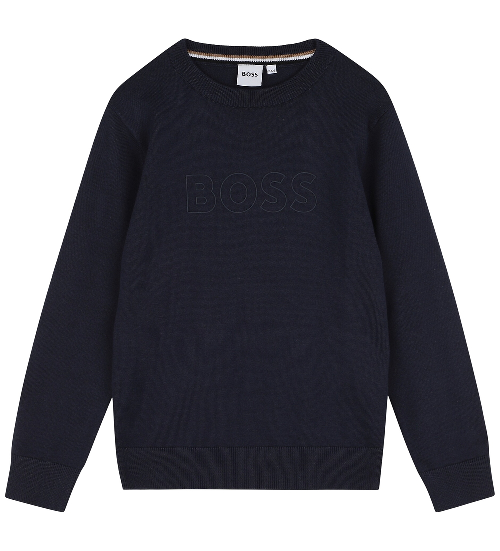 BOSS Bluse - Strick - Navy - BOSS - 14 Jahre (164) - Blusen