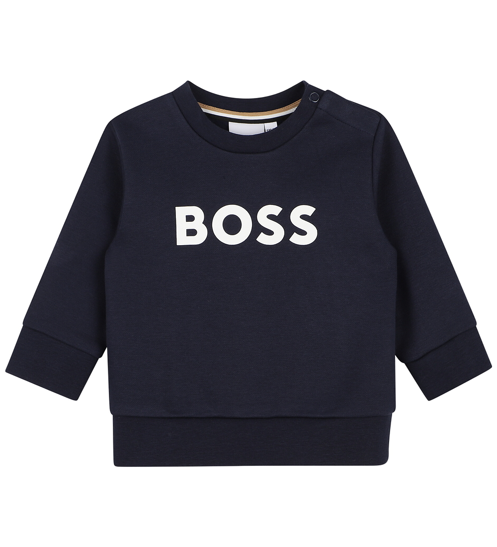 BOSS Sweatshirt - Navy - BOSS - 1 Jahr (80) - Sweatshirts