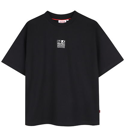 HUGO T-shirt - Sort m. Print